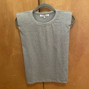 Shoulder pad tshirt